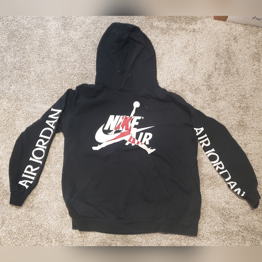 Nike Air Jordan Black Hoodie